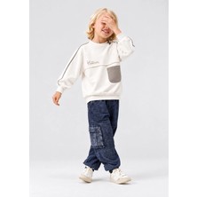 Overdo Erkek Çocuk Cep Detaylı Sweatshırt