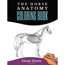 Step Kitap Horse Anatomy Coloring Book For Adults - Self Assessment Equine Coloring Workbook: Test Your Knowledge - For Equestrians & Veterinary Students
