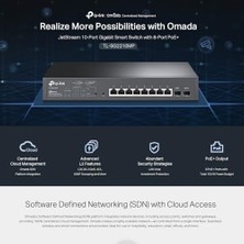 SBN - Store Prime TL-SG2210MP, Jetstream 10-Port Gigabit Smart Switch With 8-Port Poe+