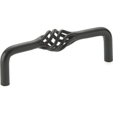 SBN - Store Prime BP106100900 Champs-Élysées Koleksiyonu 4 Inç (102 Mm) Mat Siyah Geleneksel Dolap Kuş Kafesi Çekme