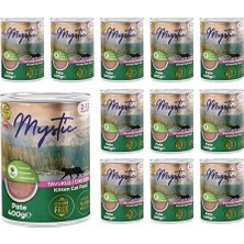 SBN - Store Prime Mystic Yavru Kedi Tavuklu Pate 400 gr x 12 Adet