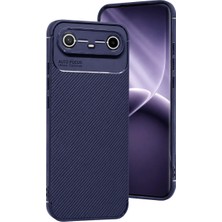Mabelme Store Tecno Spark Slim 5g Auto Focus Karbon Kapak - Lacivert