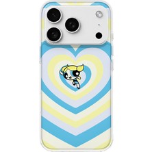 Mobilpad iPhone 17 Pro Max Uyumlu Bubbles Desenli Şeffaf Telefon Kılıfı