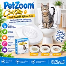 Str Store Petzoom Citi Kitty Kedi Tuvalet Eğitim Seti – Kedi Klozete Alıştırma Aparatı