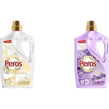 SBN - Store Prime Peros Seti | Yumuşatıcı Beyaz Çiçekler 3000 ml X1 + Yumuşatıcı Lavanta Bahçesi 3000 ml X1