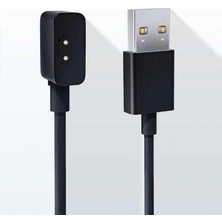 SBN - Store Prime Mi Band 7 Pro USB Şarj Kablosu Şarj Aleti Siyah