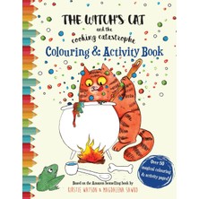 Step Kitap The Witch's Cat And The Cooking Catastrophe Colouring & Activity Book