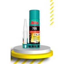 Akfix 705 Hızlı Yapıştrıcı Seti
