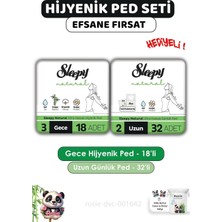 SBN - Store Prime Natural Ped Gece 18 Li + Günlük Uzun 32 Li ve Rosıe