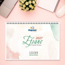 Express Planner 2027 Takvim A4 Ebat 53 Haftalık Planlayıcı Efsane