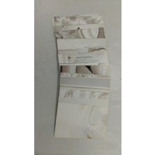 Str Store Minimalist Beyaz Estetik Duvar Kolaj Seti - 50 Adet Krem ve Mermer Dokulu Fotoğraf Kartları, Sade ve Şık Oda Dekoru, White Aesthetic Duvar Poster Paketi (10X15 Cm)