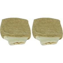 Sisal Lastikli Masaj Kesesi: 11X23 cm 2li Paket
