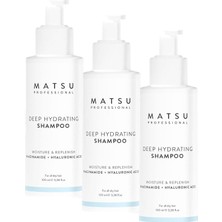 Hydrating Nem Şampuanı 70 ml Kuru Ince Telli Saçlar Seyahat Boy 3 Paketi