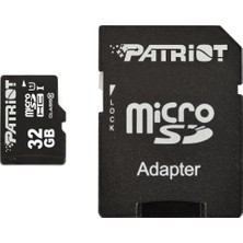 Str Store Patriot Lx Series High Speed Micro Sdxc Class 10 Uhs-I Bis Zu 70 Mb/s Aktarım Hızları – Parent Asın 32 GB Siyah PSF32GMCSDHC10