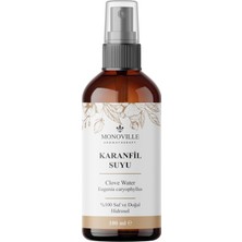 SBN - Store Monoville Karanfil Suyu 100 ml Cam ŞIŞE%100 Saf ve Doğal (Clove Water)