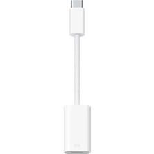 Mac-Book ile Uyumlu Şarj Data Kablosu 15 ve Üstü Çevirici Type-C To Lightninng Adaptör