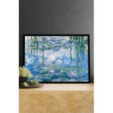 SBN - Store (PSTER14837) Water Lilies - Claude Sanatsal Çerçeveli Tablo 21 x 30