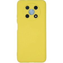 Str Store Huawei Nova Y90 Kılıf Nano Içi Kadife Silikon - Sarı