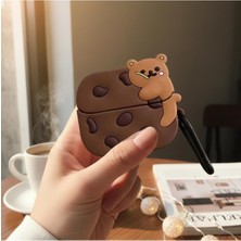 Buds 3 Pro Kılıf Karakter Figürlü Cookie Kahverengi 87005676