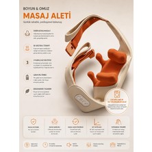 Feddy Insan Eli Hissi Veren Şarjlı Masaj Aleti – Ovmalı, Boyun, Sırt ve Bacak Masaj Cihazı