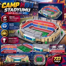 Str Store C66023W Camp Nou Stadyum 728 Parça Block Oyuncak