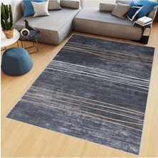 Rovigo Home Dijital Baskı Yıkanabilir Kaymaz Taban Salon Halısı RVG0450 80X300 cm
