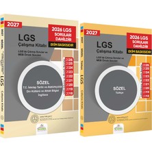 Karakutu Yayınları 2027 LGS 8.Sınıf Çıkmış ve MEB Örnek Sorular Türkçe-Tarih-Din-İng SÖZEL Çalışma Kitabı 2li Kitap SET