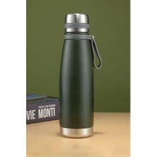 SBN - Store 304 L Çelik Koyu Yeşil 850 ml Soğuk Bottle Matara Suluk CIN480YS