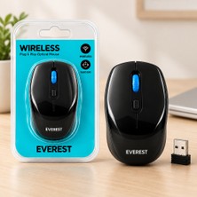 Str Store Kablosuz Optik Mouse Siyah Lacivert