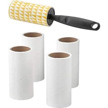 Lint Roller Gri 5 Parça Lint Rulosu