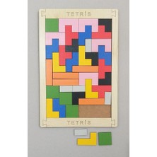 Edk Zeka Edkzeka-Ahşap Tetris Oyunu