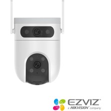 Ezviz H9c Dual 3MP 2K Çift Lensli 360° Dönebilen Dış Mekan Wi-Fi Kamerası, Yapay Zeka İnsan ve Araç Algılama, Renkli Gece Görüşü (Ezviz Türkiye Garantili)