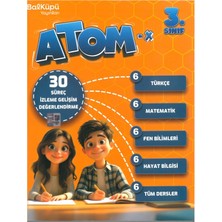 Balküpü Yayınları 3.sınıf Atom-X 30 Hafta Süreç Izleme Gelişim Değerlendirme Denemeleri