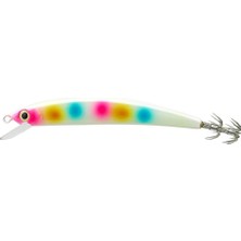 Sea Horse Squid Crystal MINNOW115MM 23G Rainbow-12