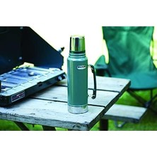 SBN - Store Klasik Vakumlu Paslanmaz Çelik Termos, Yeşil, 1 L, Çift Duvar Yalıtımı, Makinede Yıkanabilir, 11.7W x 35.8h cm