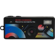 Die Grup Pikas Joyplus Mini Anahtarlık Dijital Fotoğraf Makinesi Retro Filtreli Mini Video Kamera LK-030 (Siyah)
