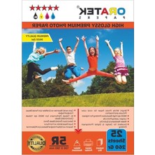 Die Grup Beyaz 13X18 cm Fotoğraf Kağıdı, 25 Adet ve 260 gr Kalınlık