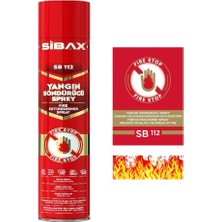 Die Grup Sibax Yangın Söndürücü Sprey 600ML./SIBAX