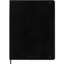 Die Grup Xl Boyutunda Siyah Çizgili Yumuşak Kapak Defter, Moleskine