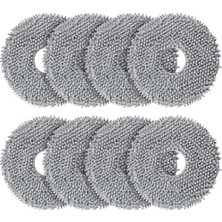 Die Grup 8 Adet Mi Vacuum Mop S10 Plus / S20 Plus / X10 Plus / X20 Plus Robot Süpürge Mop Paspas Bez Yedek Parça Seti