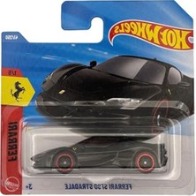 Die Grup Hot Wheels Ferrari SF90 Stradale - Ferrari 1/5 - JJK89 - Siyah - Mattel 2026 (41/250)