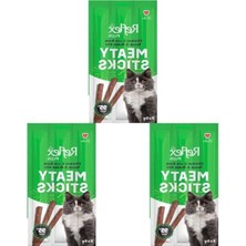 Die Grup Tavuklu ve Ördekli Kedi Ödül Çubuğu - 3 Adet 5 Gram Paket