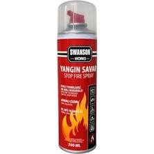 Die Grup Swanson Works Yangın Söndürücü Savar Sprey, 500 Ml, Araç, Ev ve Iş Yeri Için Yangın Tüpü