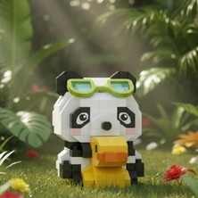 Die Grup 190 Parça Mini Poşette Loz Ördekli Panda Oyun Seti