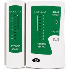 Die Grup RJ45 RJ11 Kablo Test Cihazı - Ethernet Kablo Kontrol Aleti