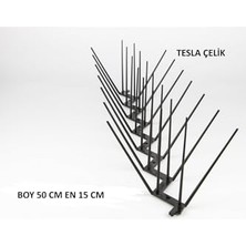 Die Grup Esla Çelik Güvercin Kuş Uzaklaştırıcı Plastik Bariyer 10 Adet 5 Metre Zararsız Çevre Dostu 1. Sınıf