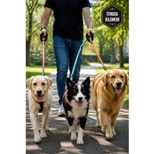 Die Grup Reflektörlü Köpek Gezdirme Kayışı, 150 cm Dayanıklı ve Güvenli
