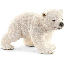 Die Grup Schleich 14708 Yavru Kutup Ayısı, Beyaz
