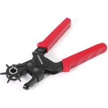 Die Grup WP231077 Profesyonel Kemer Delme Pensesi, 6 Uçlu, Karbon Çelik, 2-4.5mm Delme Kapasitesi