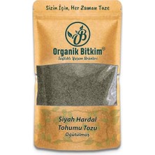 Die Grup Organik Bitkim Toz Siyah Hardal Tohumu 250 gr